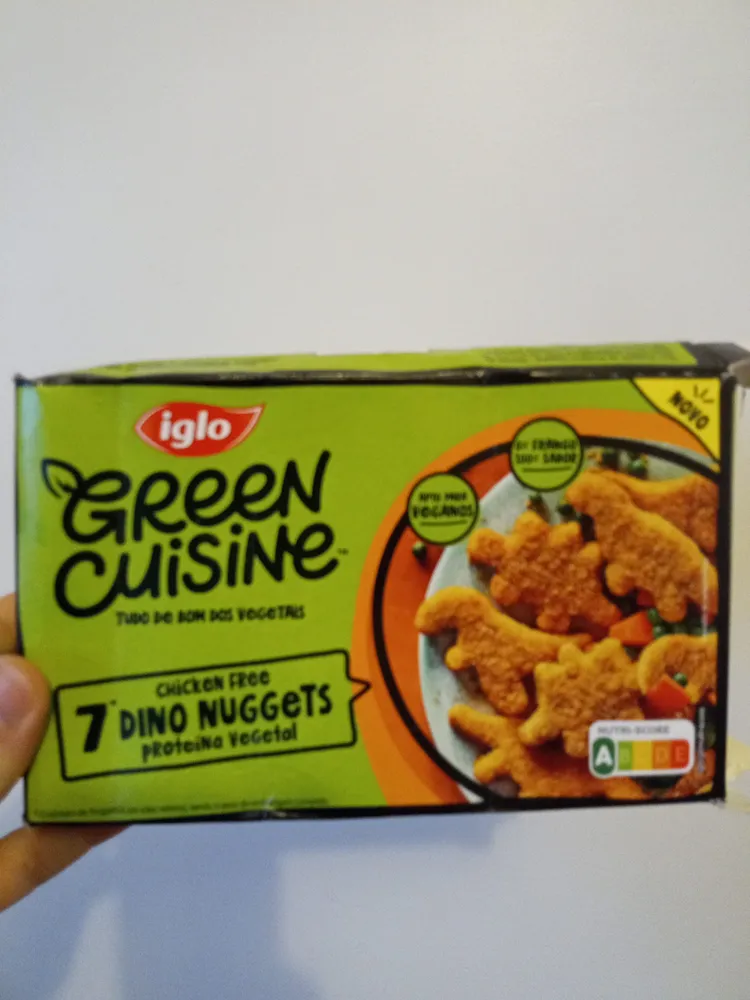 nuggets dino végétales