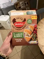 Birdseye Garlic And Herb Kiev