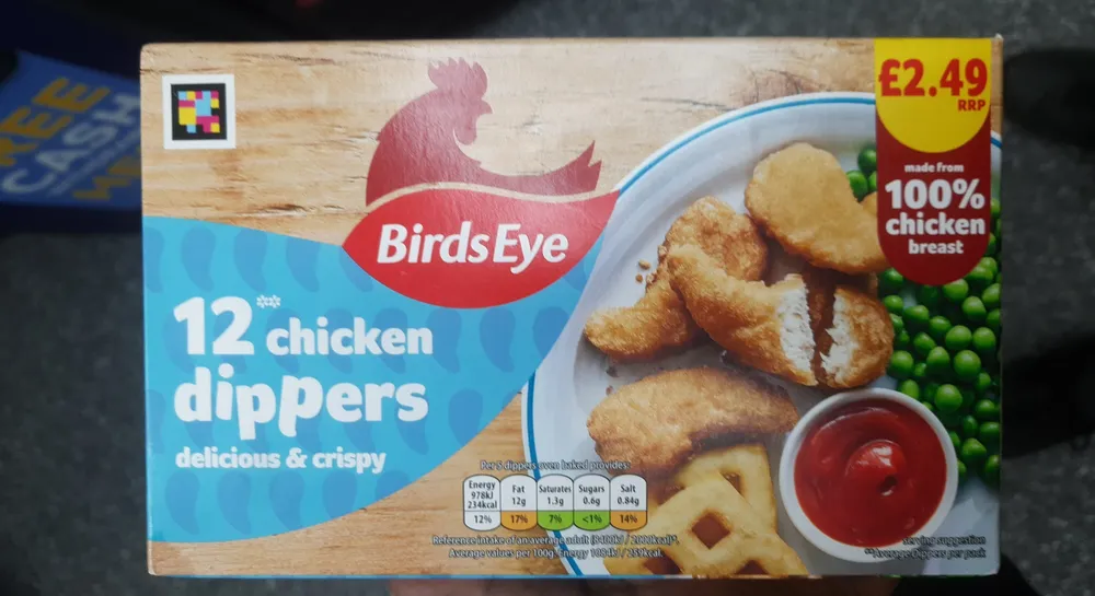 birdseye 12 chicken dippers