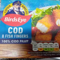 Cod Fish Fingers
