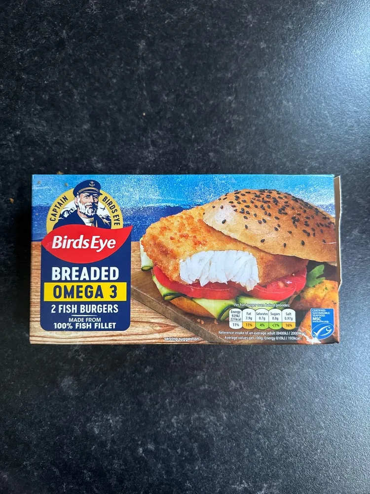Breaded Fish Burgers