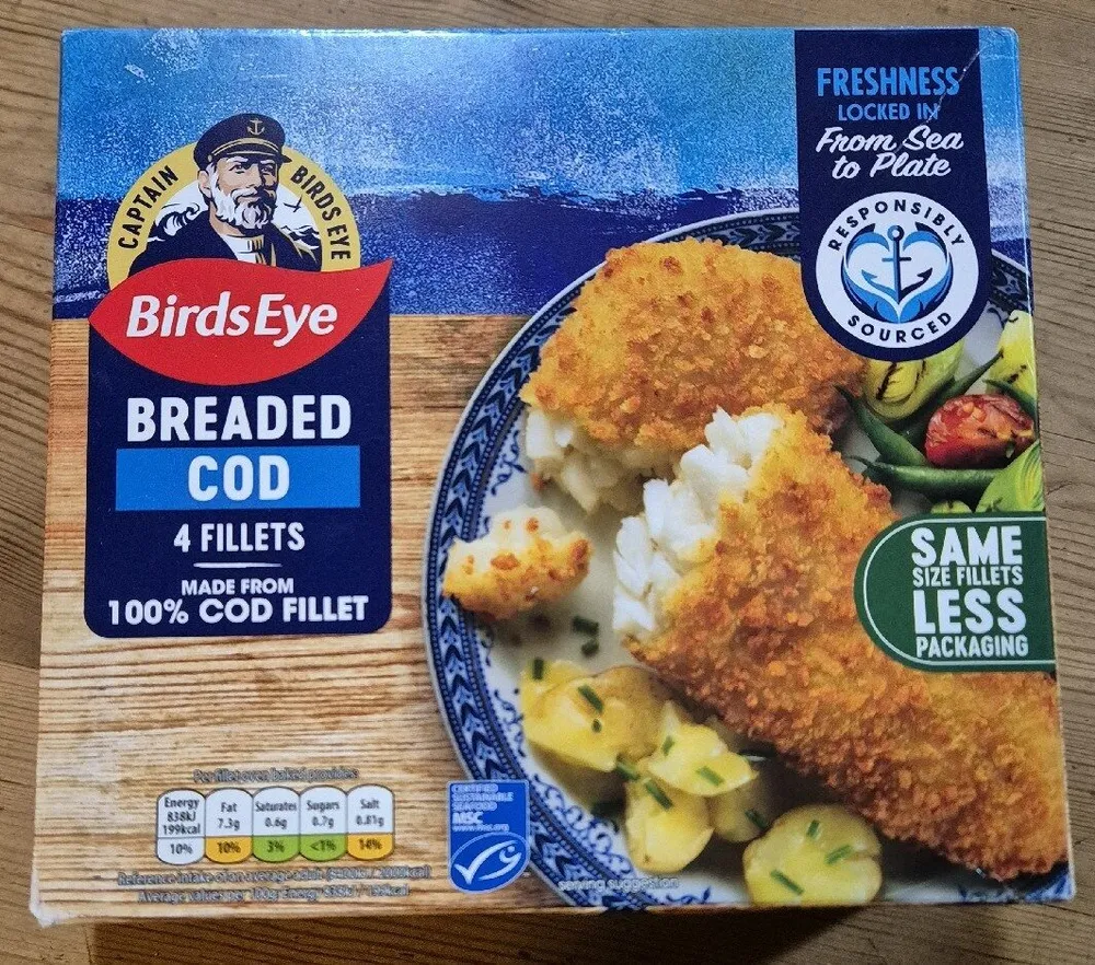 Breaded Cod Fillets