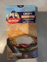 Crispy Hash Brown Fish Burger