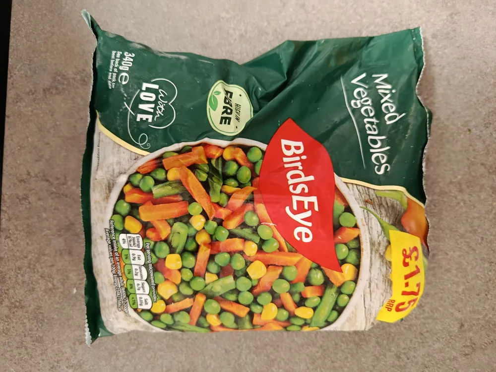 Frozen Vegetables