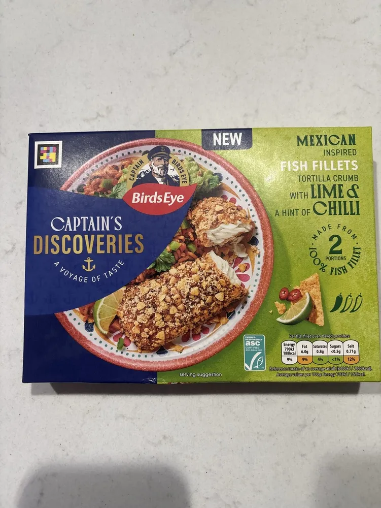 Birds Eye CAPTAIN'S DISCOVERIES VOYAGE OF TASTE NE