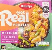 Get Real Protein Mexican Chicken Burrito Bowl