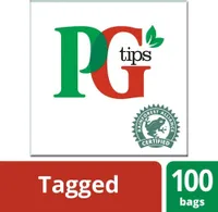 Pg Tips One Cup 100 Teabags 250G