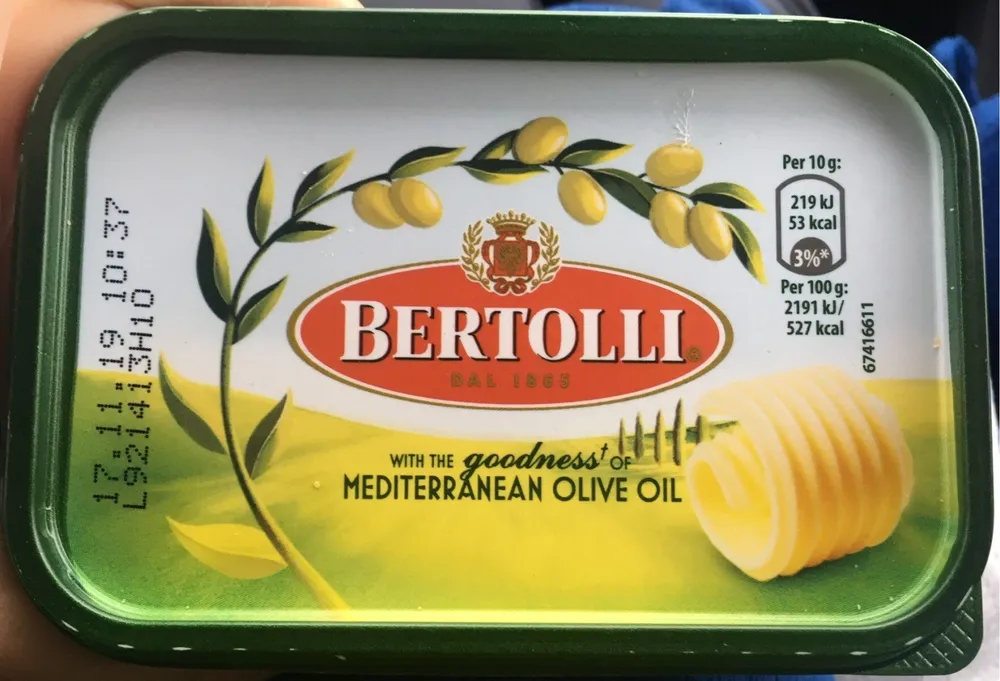 Bertolli spread with olive oil