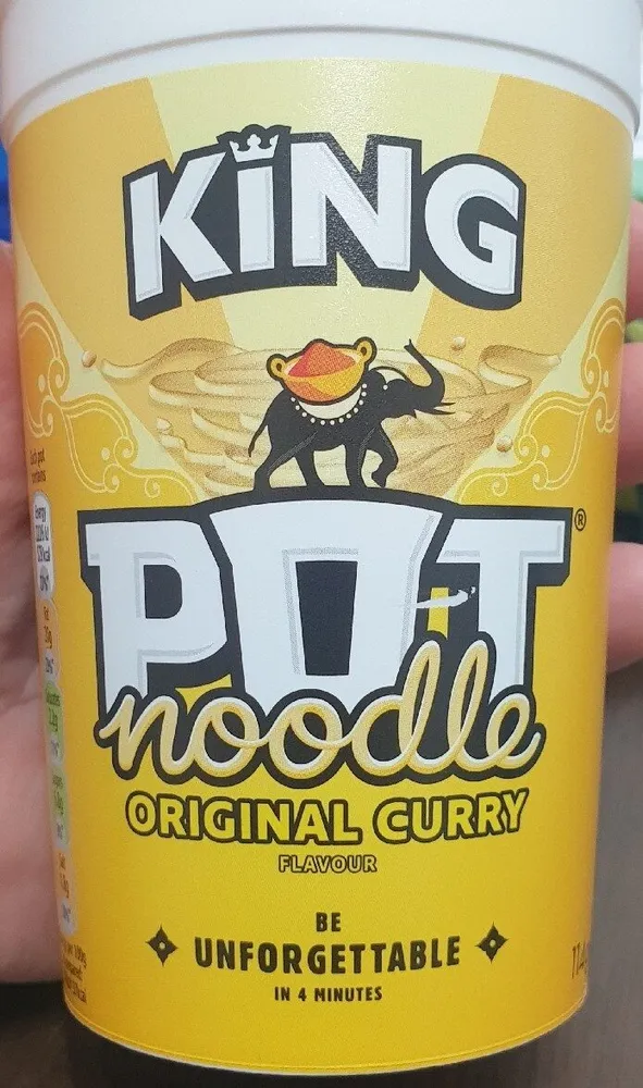 Pot Noodle Original Curry flavour