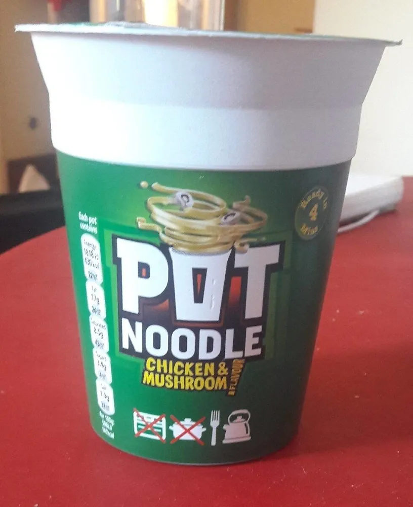 Pot Noodle Chicken & Mushroon