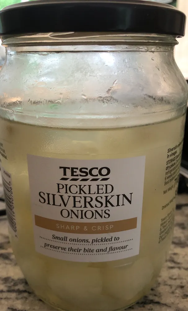 pickled silverskin onions