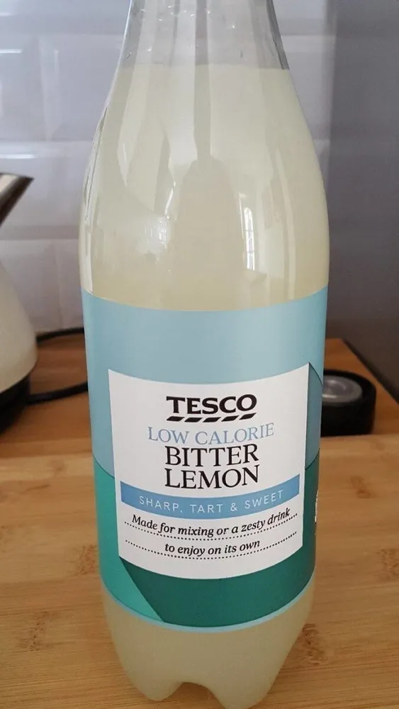 TESCO LOW CALORIE BITTER LEMON SHARP, TART & SWEET