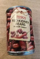 Red kidney beans in chilli sauce