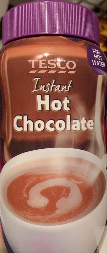 Instant hot chocolate