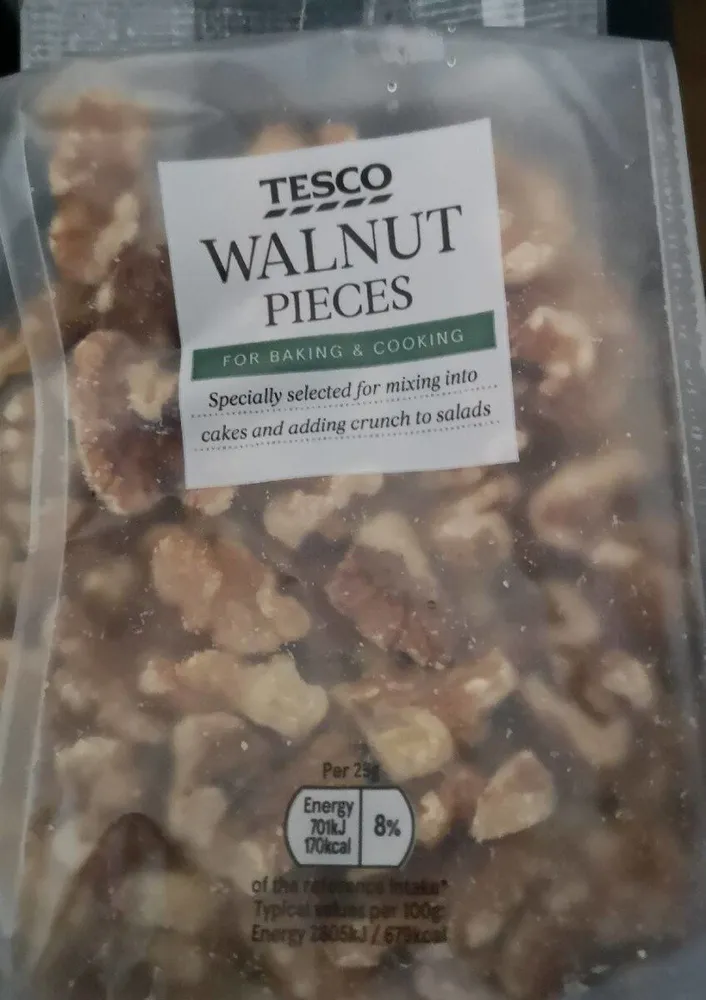 Walnut pieces
