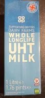 Whole long life UHT Milk