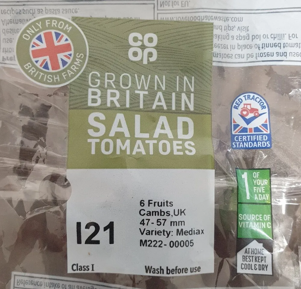 6 Salad Tomatoes