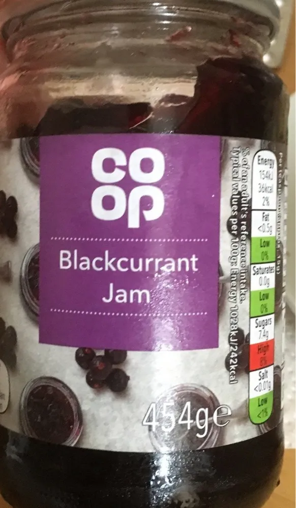 Blackcurrant jam