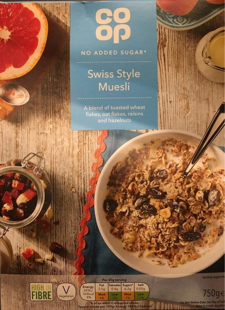 Swiss Style Muesli