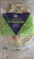 Coop garlic and coriander naan bread