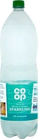 Co-op Sparkling Natural Mineral Water 2 Litre