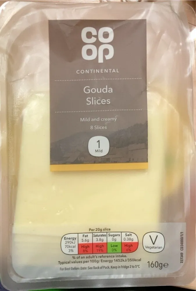 Gouda slices