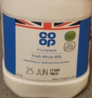 Fresh whole milk