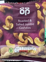 Roasted & salted jumbo cashews