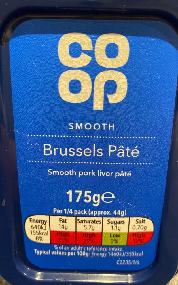 Smooth Brussels Pâté