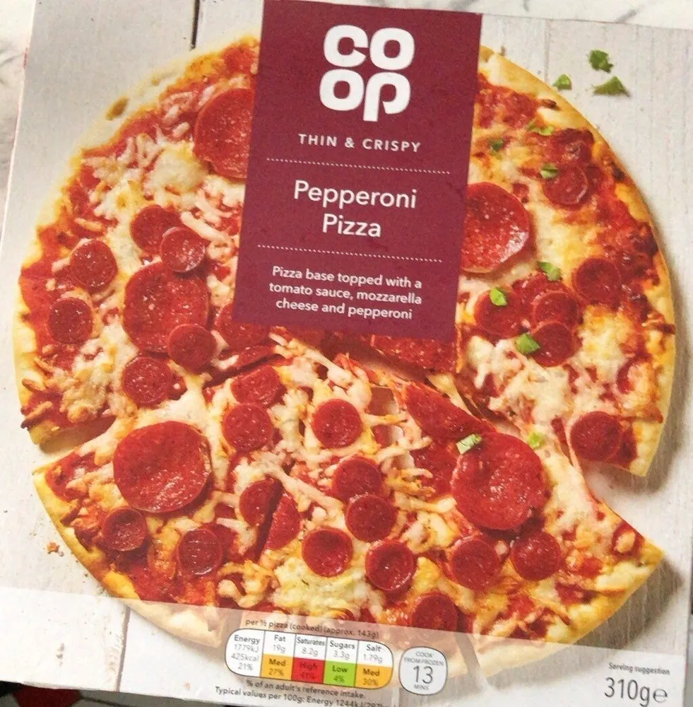 Pepperoni pizza