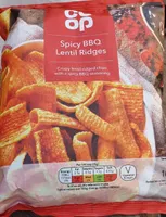 Spicy BBQ Lentil Risges