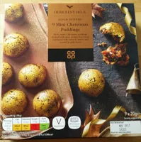 9 Mini Christmas Puddings