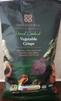 Vegetable Crisps hand cooked