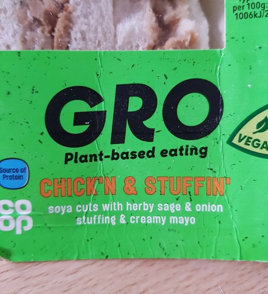 Chick'n & Stuffin' Sandwich