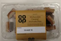Chocolate Caramel Shortcake Bites