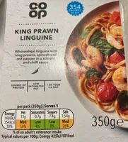 King prawn linguine