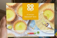 6 lemon bakewell tarts