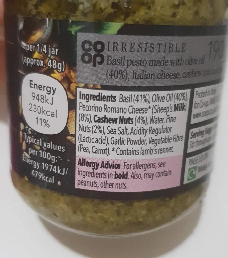 Pesto alla genovese