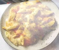Cheddar mozarella penne melt