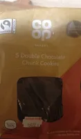 5 Double Chocolate Chunk Cookies