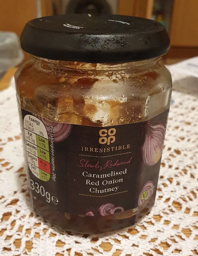 Co-op Irresistible Caramelised Red Onion Chutney
