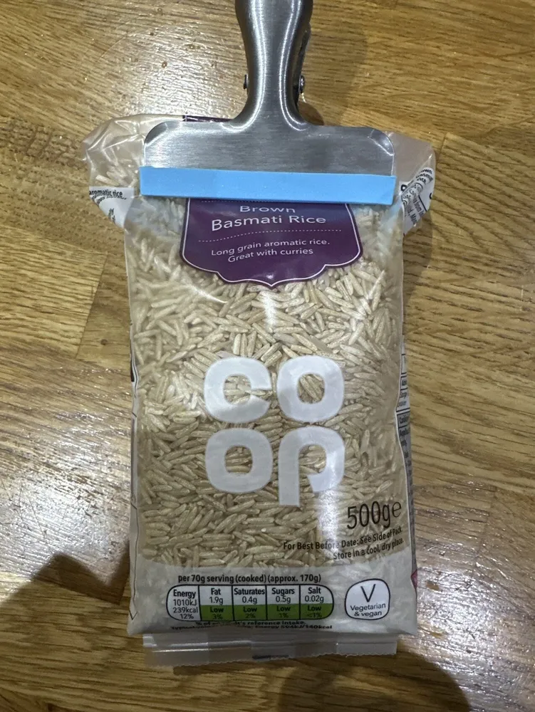 Brown basmati rice