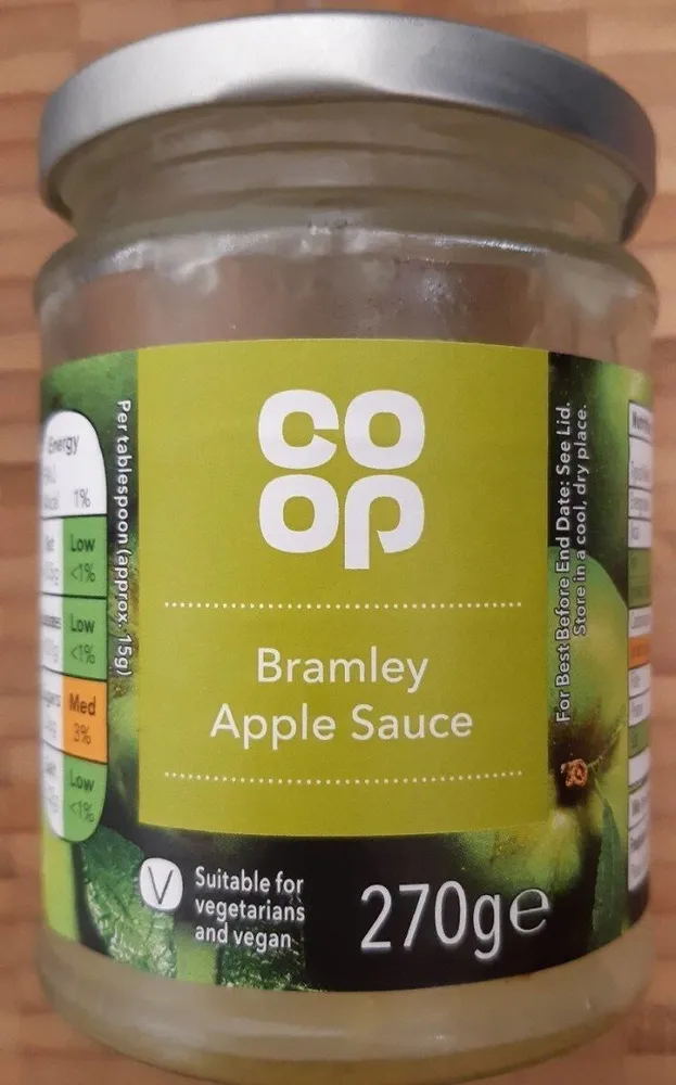 Bramley apple sauce