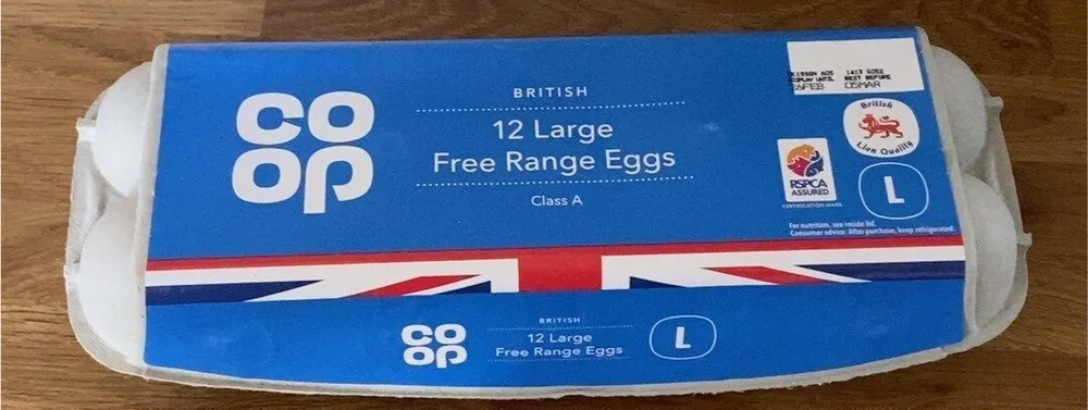 Free Range Large Eggs