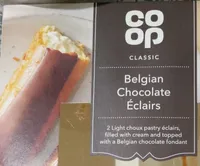 Belgian Chocolate Éclairs
