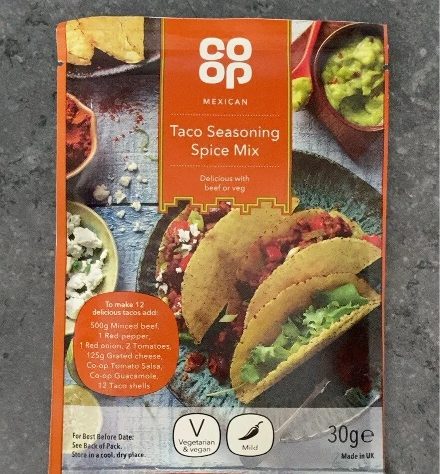 Co-op taco seasoning