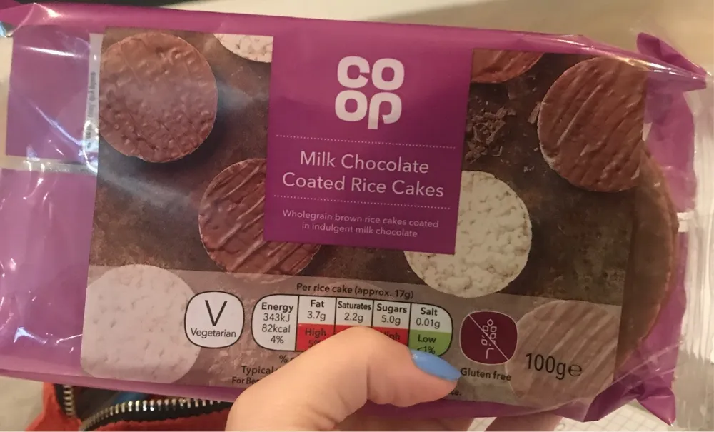 Milk Chocolate Rice Cakes