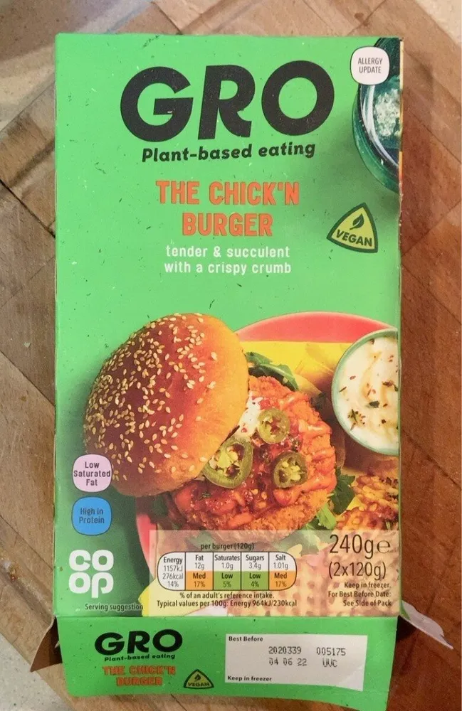 The Chick’N Burger