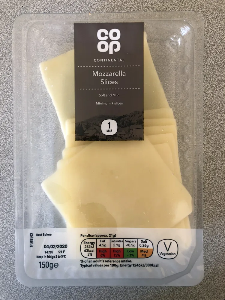 Mozzarella Slices