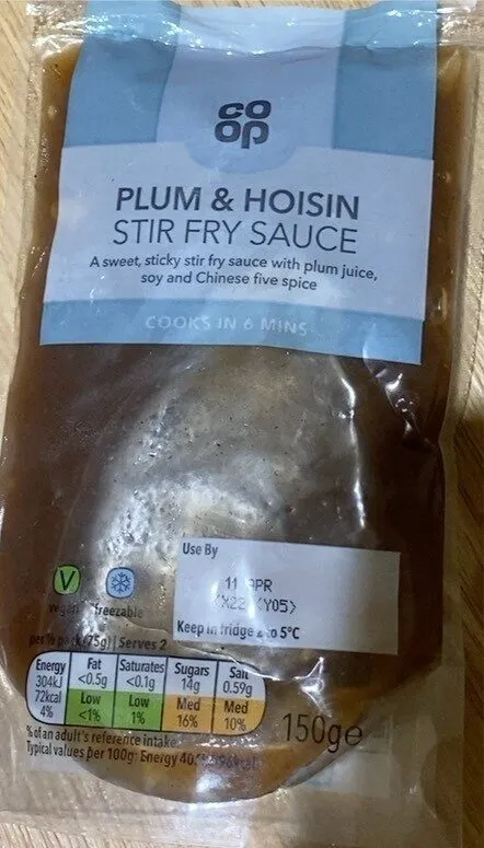 Plum Hoison stir fry sauce
